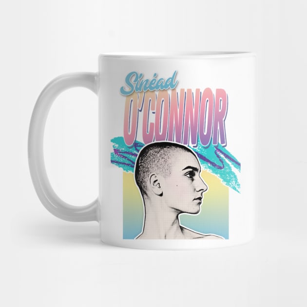 Sinéad O'Connor 80s Styled Aesthetic Design by DankFutura